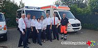 Der neu- alte Vorstand: Erster Vorsitzender Ulrich Hoyer, Stellvertretenden Vorsitzenden Claus Muchow, Rotkreuzleiterin Simone Heinicke, Geschäftsführerin Ingrid Steinfeld, Schriftführerin Annette Wolters, Schatzmeister Christian Rehorst, Rotkreuzleite
