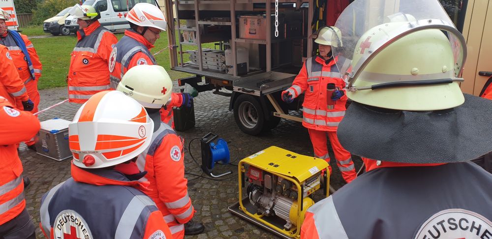 Einweisung auf einen Ersatzstromerzeuger 