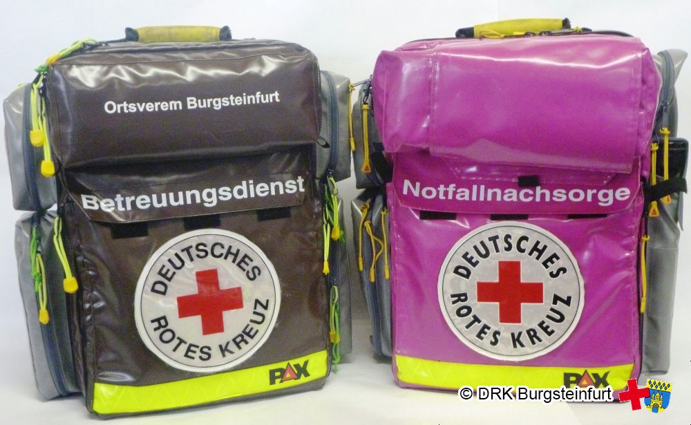 Betreuungsdienst- und Notfallnachsorge Rucksack