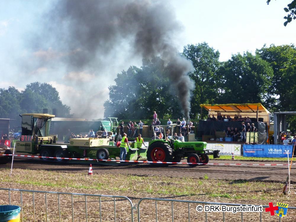 Sanitätsdienst beim Hollicher Tracktorpulling